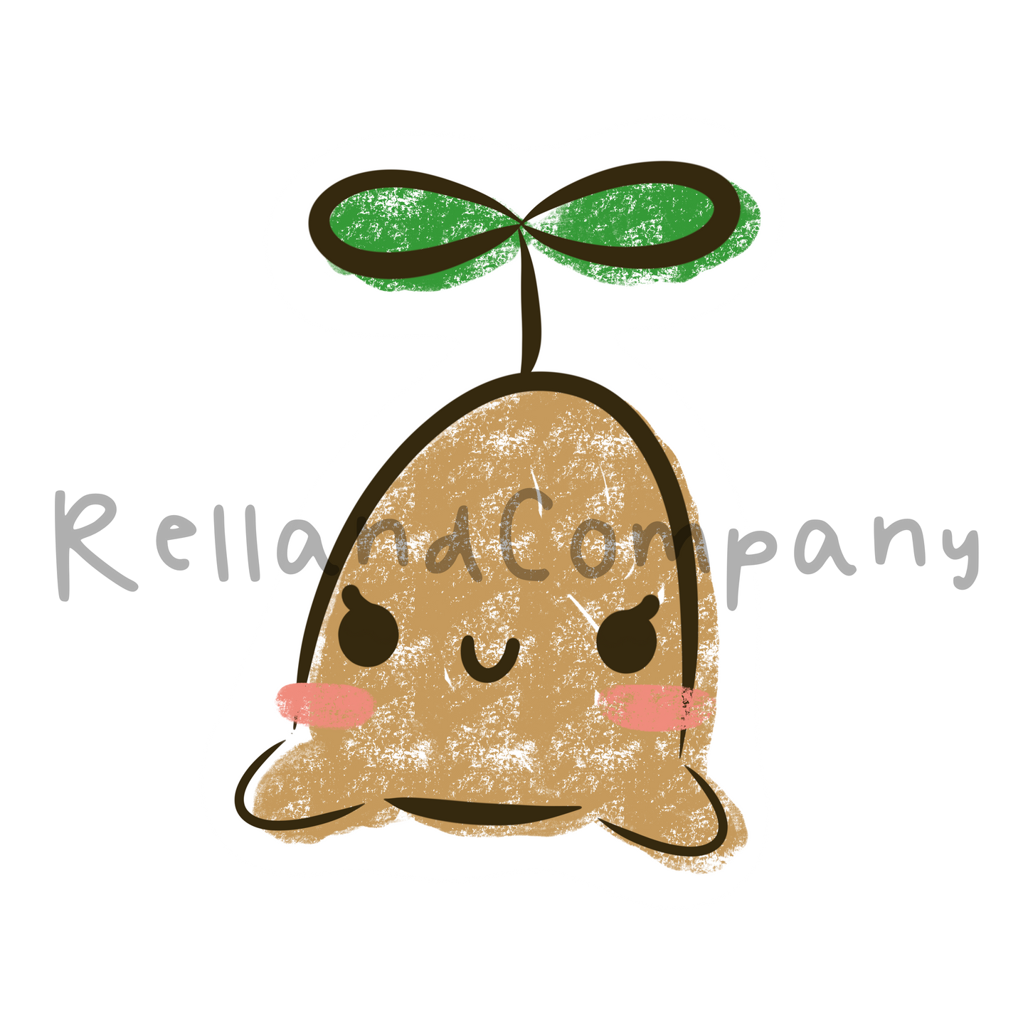 Potted Pals! - Baby Sprout Sticker (2")