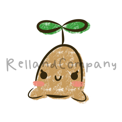 Potted Pals! - Baby Sprout Sticker (2")